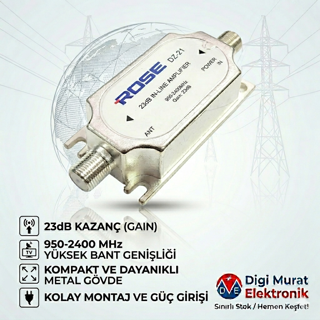 Sinyal Hat Kuvvetlendirici Line Anfi 950-2400mhz