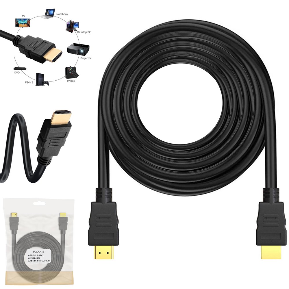 Hdmi Kablo 1.4v 4K Gold 5mt 