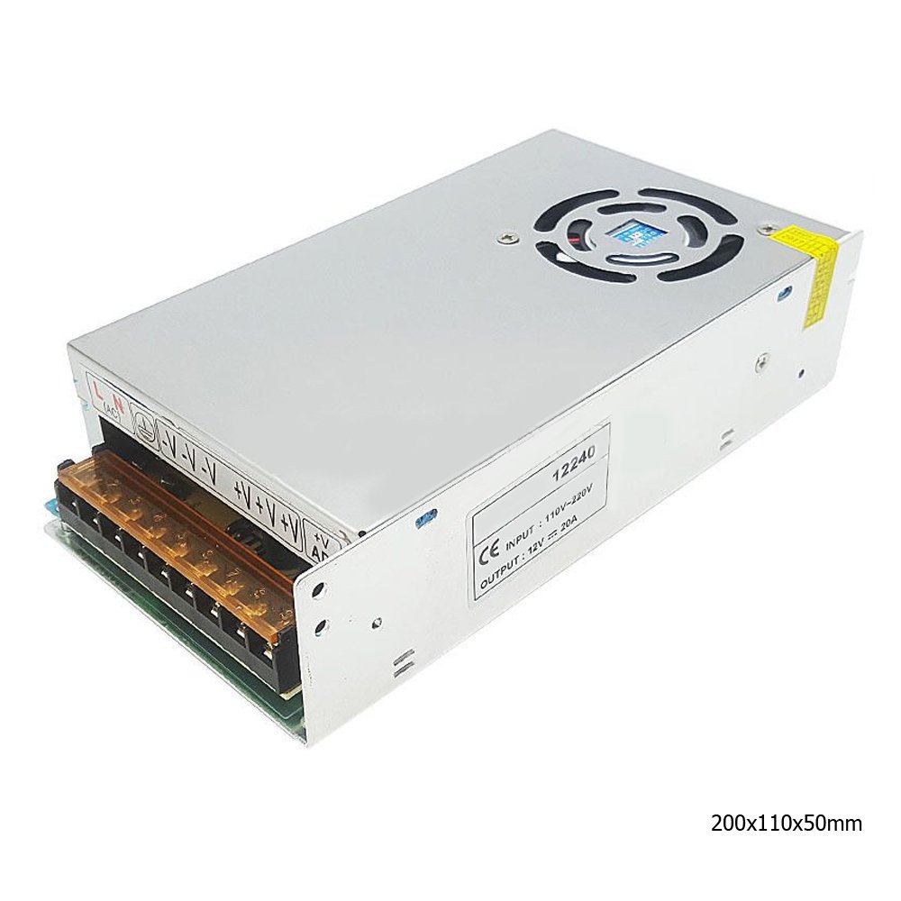 Adaptör Metal Kasa 12v 20a Rose