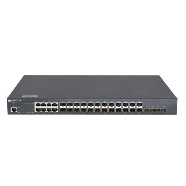 BDCOM S2900-24S8C4X-2AC 16x SFP Port+ 8 GE SFP/TX Combo port + 4 10GE/GE SFP+ port